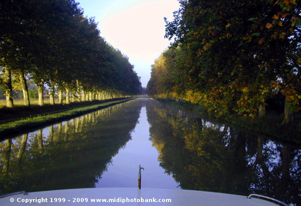 The Midi Canal at Argens-Minervois