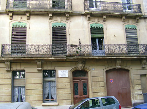 Birthplace of Jean Moulin in Béziers, he was leader of the French Resistance against the Nazis during WW2