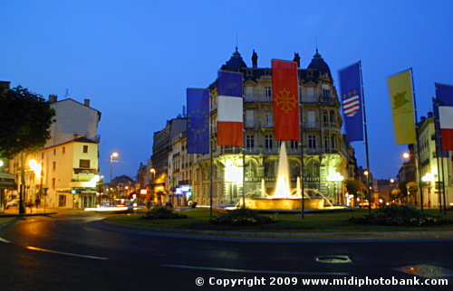 Evening in Béziers