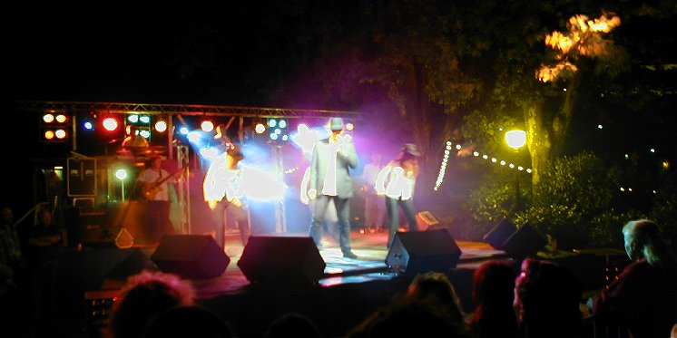 Show Band at the August 22, Fête du Faubourg, Béziers