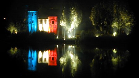 Son et Lumière at the August 22, Fête du Faubourg, Béziers