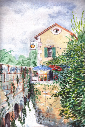 Watercolour by David Blake