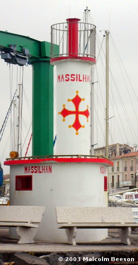 Marseillan harbour entrance