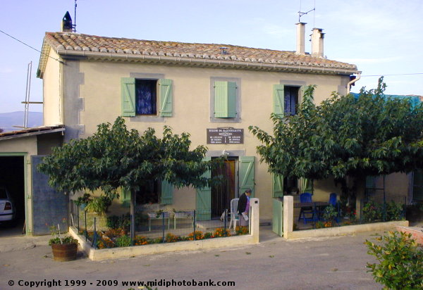 Marseillette lock-keeper's house on the Midi Canal
